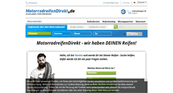 Desktop Screenshot of motorradreifendirekt.de