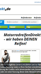 Mobile Screenshot of motorradreifendirekt.de