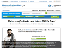 Tablet Screenshot of motorradreifendirekt.at